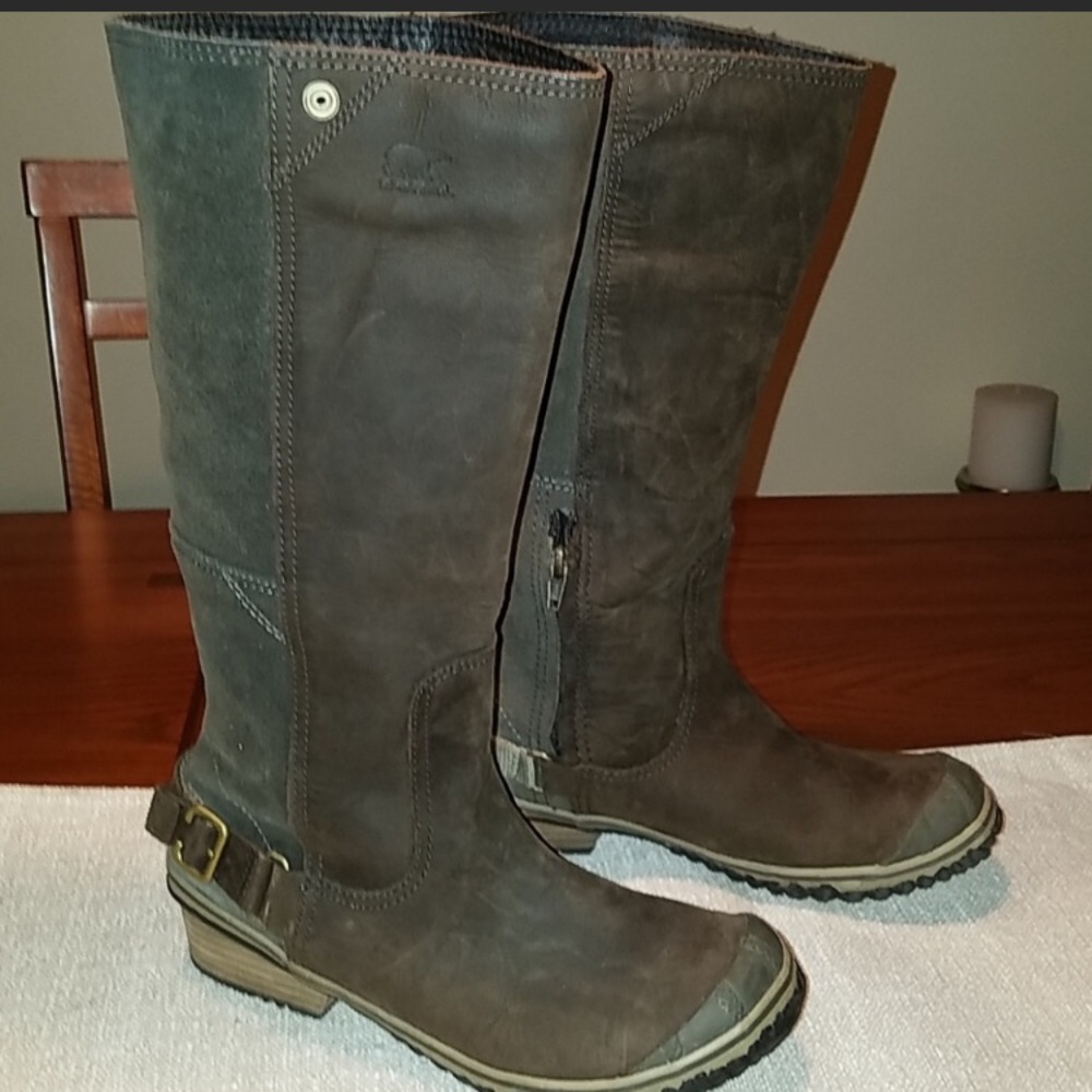 Women’s Sorel Slimboot waterproof tall boot 9.5